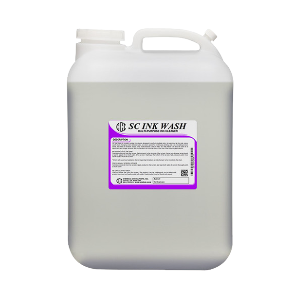CCI SC Ink Wash Multi-Purpose Ink Cleaner - 5 Gallon