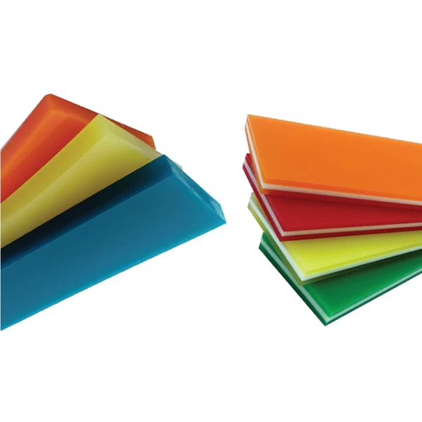 Chromaline 65/90/65 Red-White-Red Triple Duro Squeegee 2" x 3/8" x 12' Roll