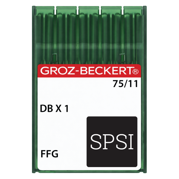 Groz-Beckert DBX1 75/11 FFG - Light Ball Point - Standard Eye 100ct Needles