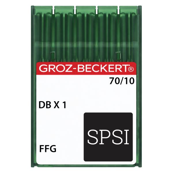 Groz-Beckert DBX1 70/10 FFG - Light Ball Point - Standard Eye 100ct Needles