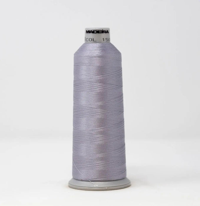 Madeira Polyneon 1505 Polished Silver Embroidery Thread 5500 Yards