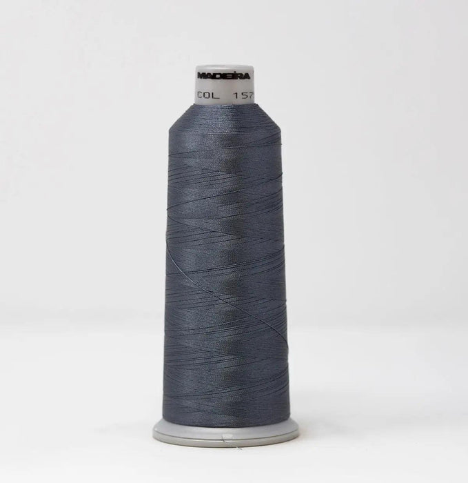 Madeira Polyneon 1575 Iron Gray Embroidery Thread 5500 Yards