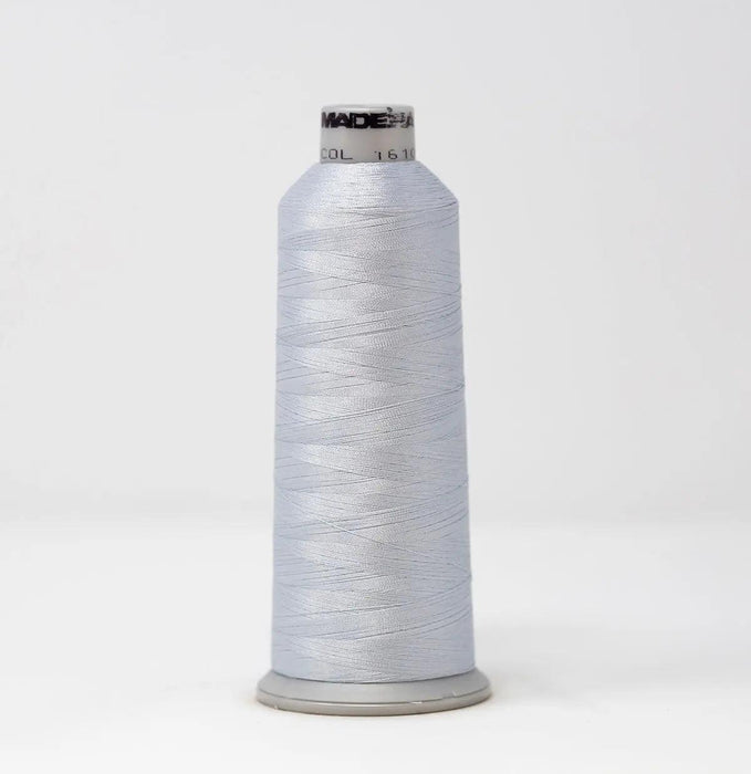 Madeira Polyneon 1610 Silver Embroidery Thread 5500 Yards