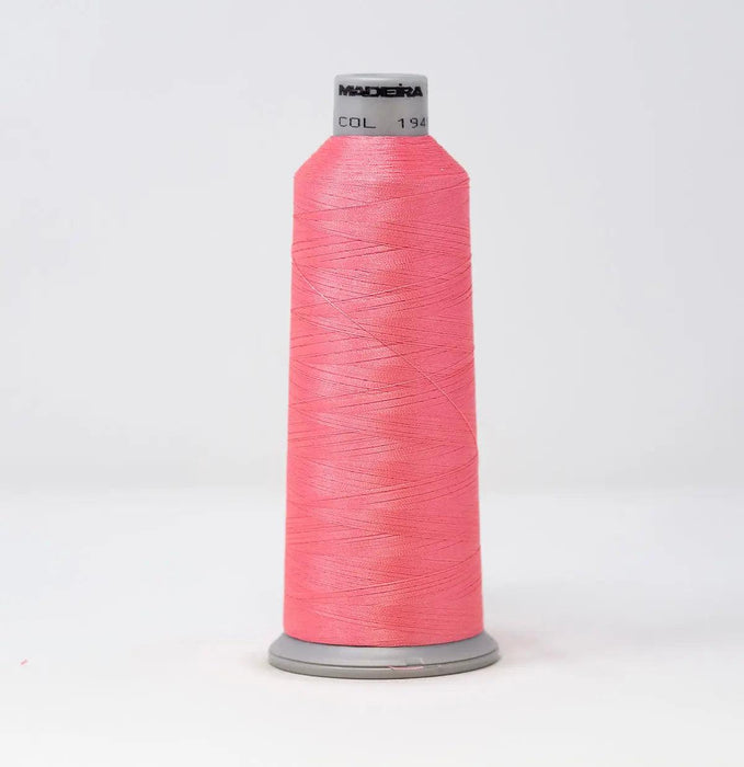 Madeira Polyneon 1948 Pink Carnation Embroidery Thread 5500 Yards