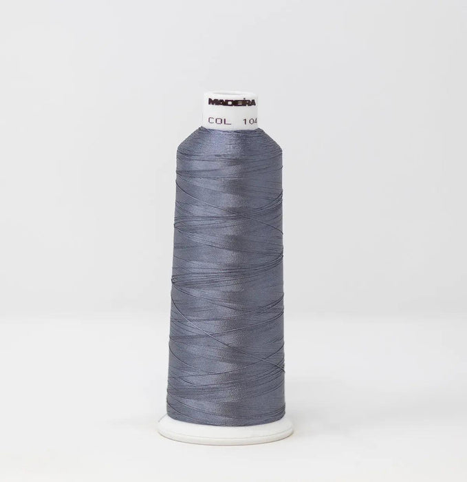 Madeira Rayon 1041 Polished Pewter Embroidery Thread 5500 Yards