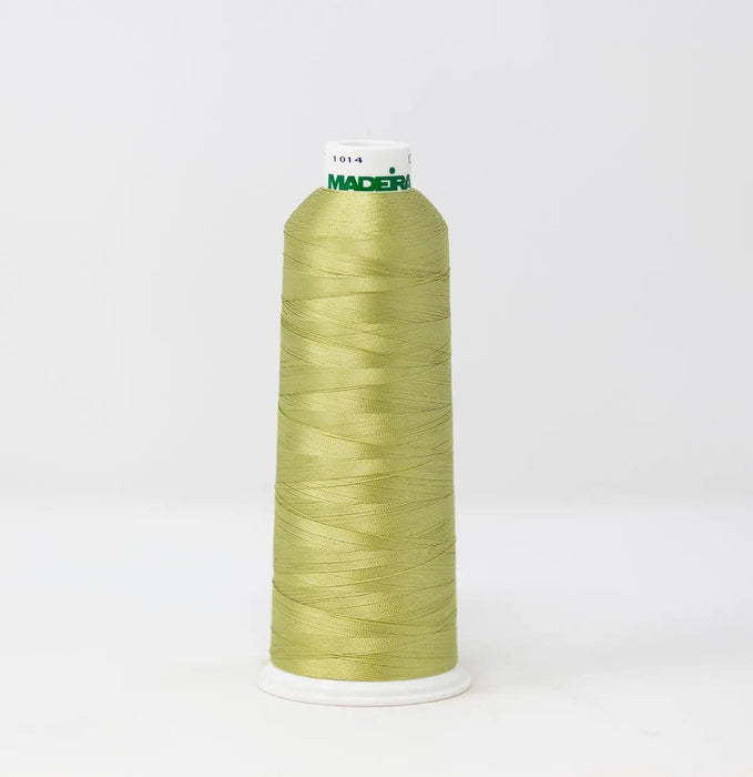 Madeira Rayon 1102 Light Moss Green Embroidery Thread 5500 Yards Madeira