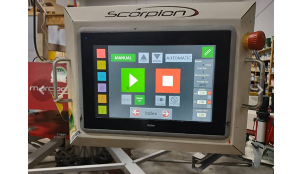 Used - Marcodie Scorpion XL 12/10 Automatic Press