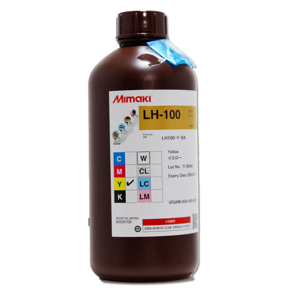 Mimaki LH-100 White UV Curable Ink - 1 Liter