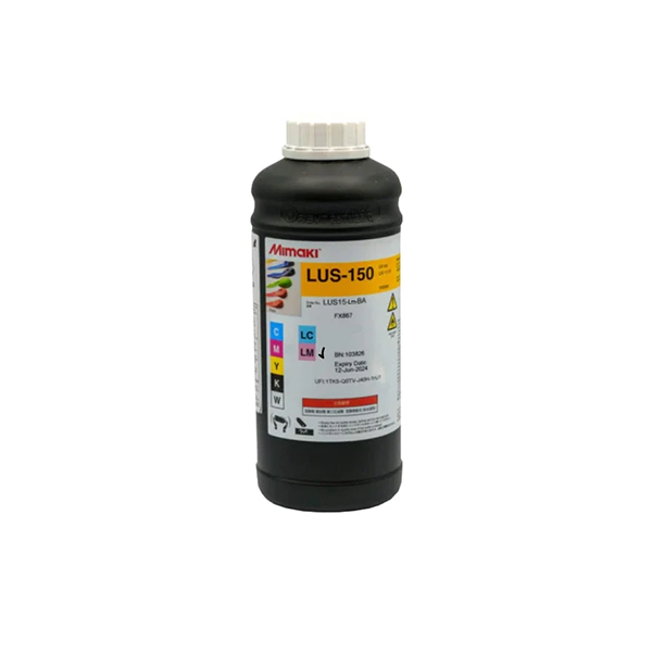 Mimaki LUS-150 Light Magenta UV Curable Ink - 1 Liter Bottle