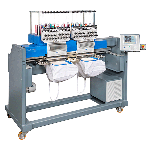 ZSK Racer 2W 2-Head 18 Needle Embroidery Machine