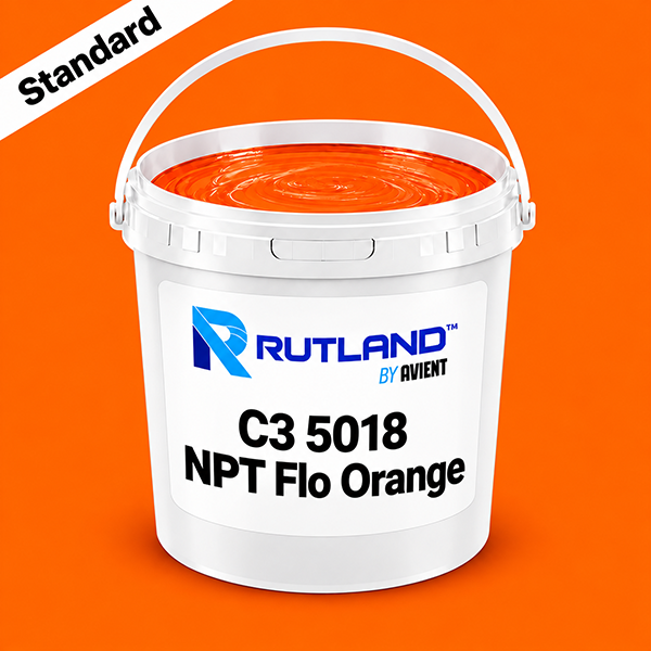 *Rutland C3 5018 NPT Flo Orange - 1 Gallon
