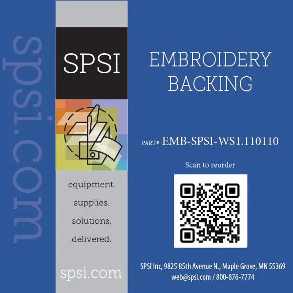Embroidery Water Soluble 1.1oz - 10" x 110yd Roll (#486)