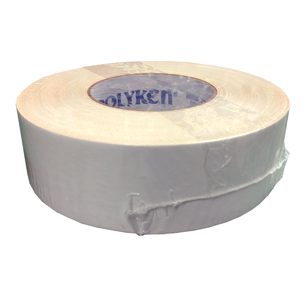 White Cloth Tape 4" x 60yd Solvent Resistant